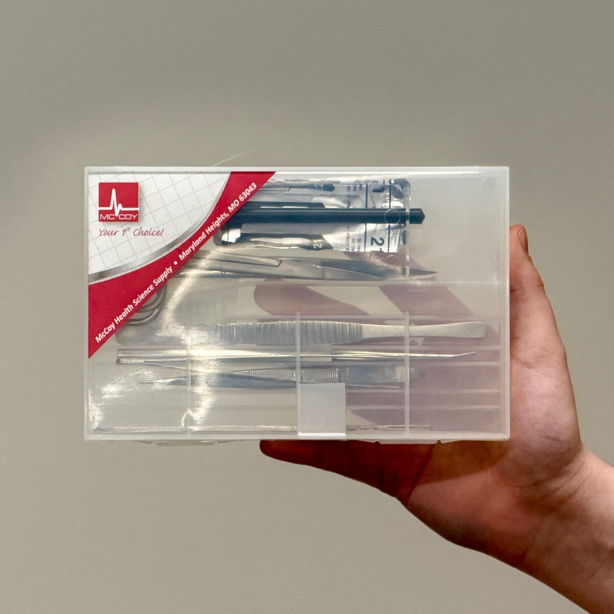Lab Dissecting Kit with Russian Forceps